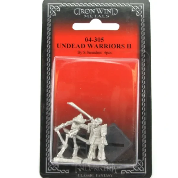 Undead Warriors II (2) #04-305 Classic Ral Partha Fantasy RPG Metal Figure - Your Source for Gaming Essentials Online