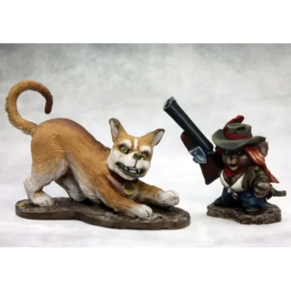 Unpainted Angela & Scooter, Mousling Cowgirl, Hound Chronoscope - Your Source for Gaming Essentials Store