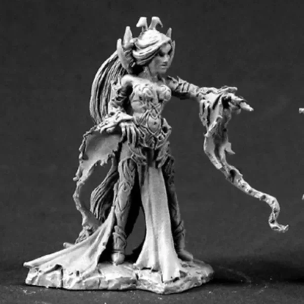 Unpainted Shaeress Nashanneth Dark Elf Queen 03361 Dark Heaven - Your Source for Gaming Essentials Online