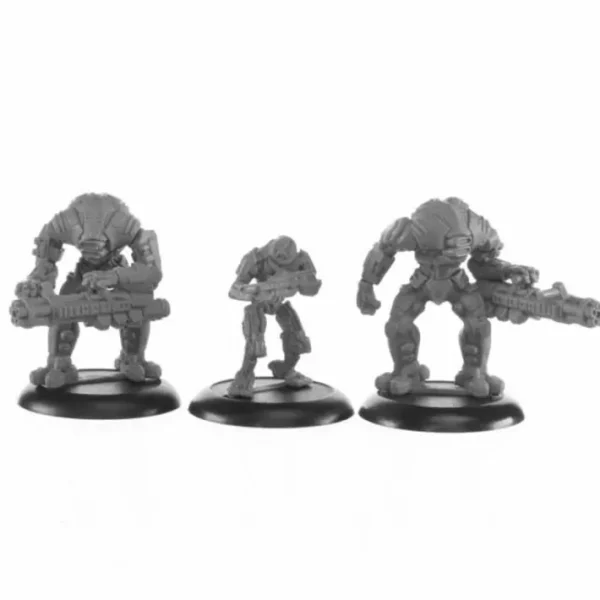 Viceroy Enforcers (3) #30029 Reaper Legends: Bones USA Unpainted Plastic Figures - Your Source for Gaming Essentials New