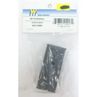 Trains | Walthers 933-2000 HO 20' Undec. Ribbed Container Load - Your Source for Gaming Essentials