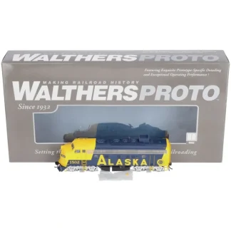 Trains | Walthers 920-47711 HO Alaska EMD F7A w/48" Dynamic Fan-Standard DC #1502 LN/Box - Your Source for Gaming Essentials