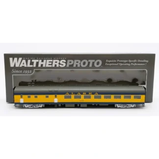Trains | Walthers 920-11700 HO Alaska Railroad 85' ACF Cafe-Lounge Car #4002 - Your Source for Gaming Essentials