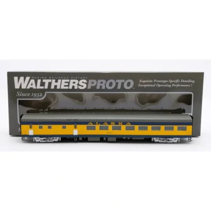 Trains | Walthers 920-12700 HO Alaska Railroad 85' ACF Lighted Cafe-Lounge Car #4002 - Your Source for Gaming Essentials
