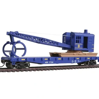 Trains | Walthers 931-1780 HO Alaska Railroad - Flatcar with Logging Crane - Your Source for Gaming Essentials
