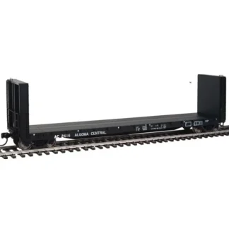Trains | Walthers 920-104309 HO Algoma Central 50' CC&F Bulkhead Flatcar #2416 - Your Source for Gaming Essentials