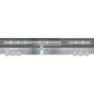 Trains | Walthers 920-14332 HO Amtrak 85' Budd Hi-Level Diner - Lighted (Phase II) - Your Source for Gaming Essentials