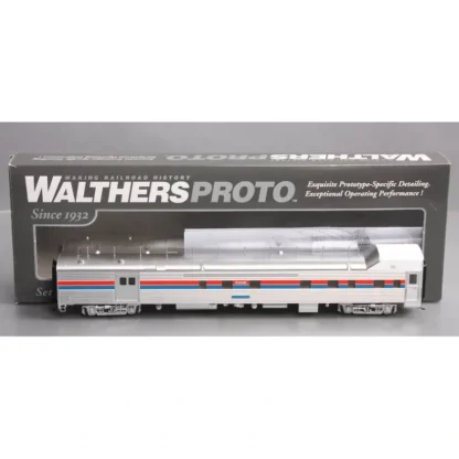 Trains | Walthers 920-13342 HO Amtrak 85' Phase 2 Budd Baggage-Dormitory Transition Car - Your Source for Gaming Essentials