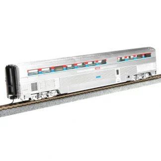 Trains | Walthers 920-14331 HO Amtrak 85' Phase I Budd Hi-Level Diner - Lighted - Your Source for Gaming Essentials