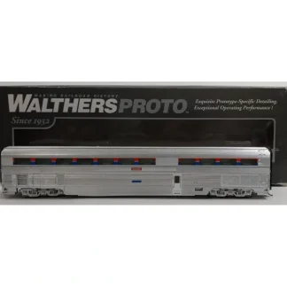 Trains | Walthers 920-13331 HO Amtrak 85' Phase 1 Budd Hi-Level Diner - Your Source for Gaming Essentials
