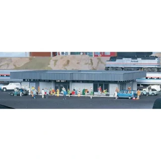 Trains | Walthers 933-3038 HO Amtrak Station Building Kit - Your Source for Gaming Essentials