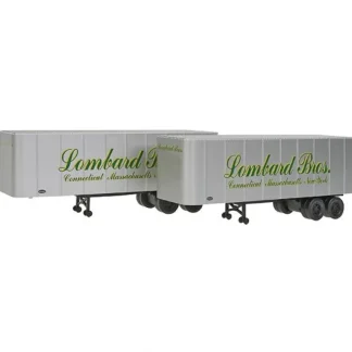 Trains | Walthers 949-2352 HO Assembled Lombard Bros. 32' Trailer (Pack of 2) - Your Source for Gaming Essentials