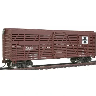 Trains | Walthers 931-1681 HO Atchison, Topeka & Santa Fe 40' Stock Car - Ready to Run - Your Source for Gaming Essentials