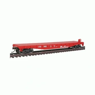 Trains | Walthers 931-1605 HO Atchison, Topeka & Santa Fe Flatcar #88985 - Ready to Run - Your Source for Gaming Essentials