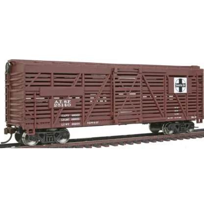 Trains | Walthers 931-1681 HO Atchison, Topeka & Santa Fe 40' Stock Car - Ready to Run - Your Source for Gaming Essentials
