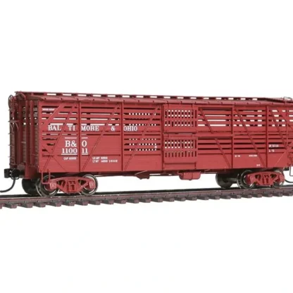 Trains | Walthers 920-108801 HO Baltimore & Ohio 40' Mather Stock Car RTR #110011 - Your Source for Gaming Essentials