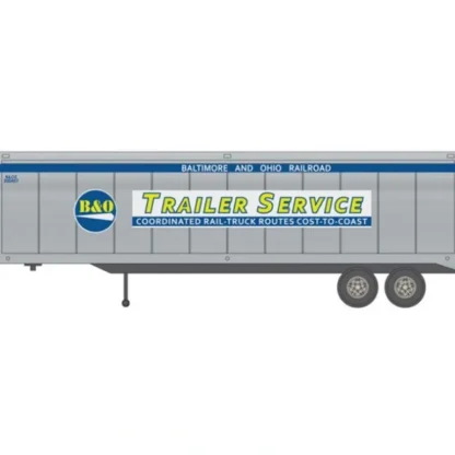 Trains | Walthers 949-2315 HO Baltimore & Ohio 40' Trailer (Pack of 2) - Your Source for Gaming Essentials