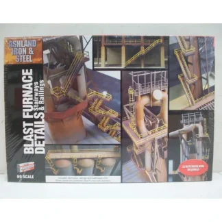 Trains | Walthers 933-2965 HO Blast Furnace Details Stairways & Railings Building Kit - Your Source for Gaming Essentials