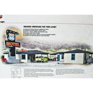 Trains | Walthers 933-2822 HO Built-Ups Route 66 Motel - Your Source for Gaming Essentials
