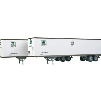 Trains | Walthers 949-2203 HO Burlington Northern 45' Stoughton Trailer (Pack of 2) - Your Source for Gaming Essentials