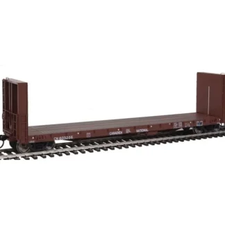 Trains | Walthers 920-104311 HO Canadian National 50' CC&F Bulkhead Flatcar #603266 - Your Source for Gaming Essentials