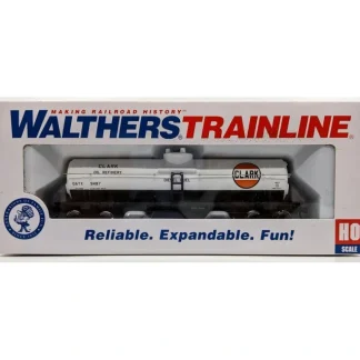 Trains | Walthers 931-1616 HO Clark Oil GATX 40' Tank Car Ready to Run # 9487 - Your Source for Gaming Essentials