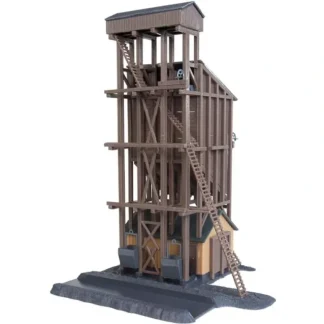 Trains | Walthers 931-910 HO Coaling Tower 6 x 6" 15.3 x 15.3 cm Kit - Your Source for Gaming Essentials