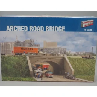 Trains | Walthers 933-3196 HO Concrete Arched Road Bridge Street System Structure Kit - Your Source for Gaming Essentials