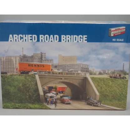 Trains | Walthers 933-3196 HO Concrete Arched Road Bridge Street System Structure Kit - Your Source for Gaming Essentials