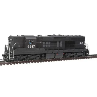 Trains | Walthers 920-48612 HO Conrail EMD SD9 Standard DC PROTO 2000R Black White #6917 - Your Source for Gaming Essentials