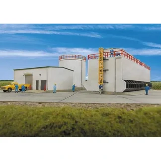 Trains | Walthers 933-2979 HO Cooling Tower Facility North American Ethanol Kit - Your Source for Gaming Essentials