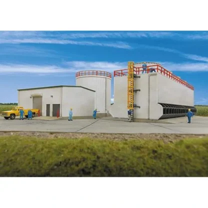 Trains | Walthers 933-2979 HO Cooling Tower Facility North American Ethanol Kit - Your Source for Gaming Essentials