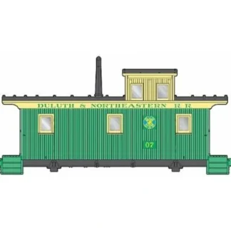 Trains | Walthers 932-7687 HO DMIR G2 Wood Caboose D&NE #07 - Your Source for Gaming Essentials