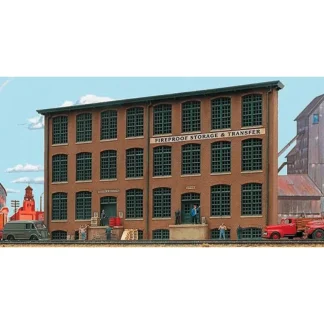 Trains | Walthers 933-3189 HO Fireproof Storage & Transfer Background Structure Kit - Your Source for Gaming Essentials
