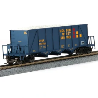 Trains | Walthers 920-106007 HO Golden West GSVR 40' Ortner 100-Ton Aggregate Hopper RTR - Your Source for Gaming Essentials