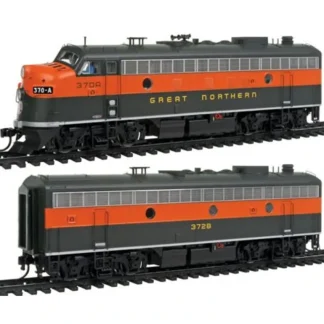 Trains | Walthers 920-47706 HO Great Northern EMD F7A-B Set Standard DC #370A, 372B - Your Source for Gaming Essentials