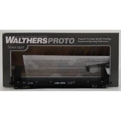 Trains | Walthers 920-104512 HO Illinois Central 50' Sieco Pulpwood Flatcar RTR #1179 - Your Source for Gaming Essentials