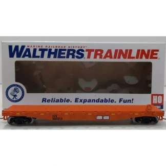 Trains | Walthers 931-1606 HO Illinois Central Gulf Flatcar #960214 - Your Source for Gaming Essentials