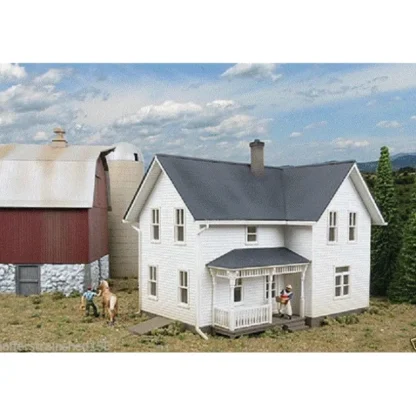 Trains | Walthers 933-3333 HO Lancaster Farmhouse Kit - Your Source for Gaming Essentials