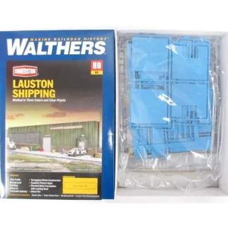 Trains | Walthers 933-3191 HO Lauston Shipping Thin Profile Background Building Kit - Your Source for Gaming Essentials