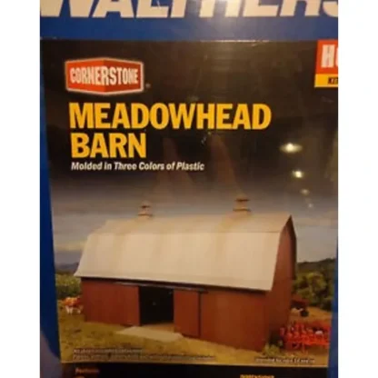 Trains | Walthers 933-3330 HO Meadowhead Barn Kit - Your Source for Gaming Essentials