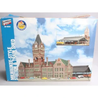 Trains | Walthers 933-2943 HO Milwaukee-Style Station & Train Shed Structure Kit - Your Source for Gaming Essentials