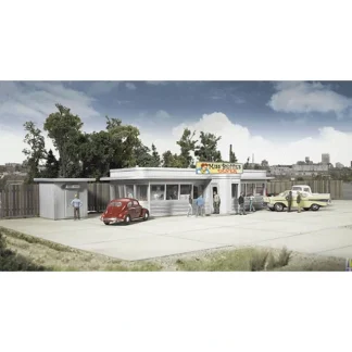 Trains | Walthers 933-2909 HO Miss Bettie's Diner Building Kit - Your Source for Gaming Essentials