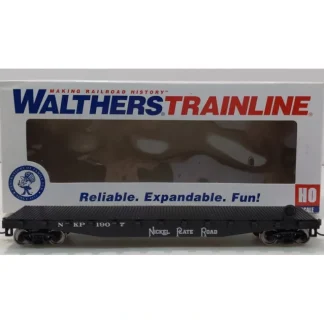 Trains | Walthers 931-1607 HO Nickel Plate Road Flatcar - Ready to Run #1907 - Your Source for Gaming Essentials