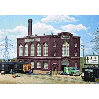Trains | Walthers 933-3021 HO Northern Light & Power Industrial Structure Building Kit - Your Source for Gaming Essentials