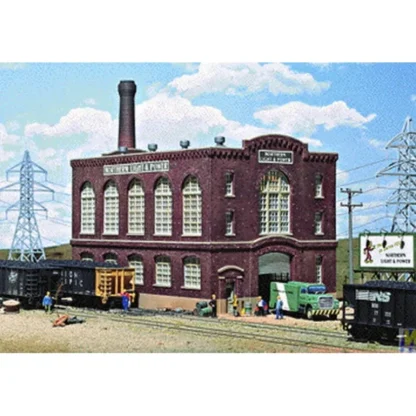 Trains | Walthers 933-3021 HO Northern Light & Power Industrial Structure Building Kit - Your Source for Gaming Essentials