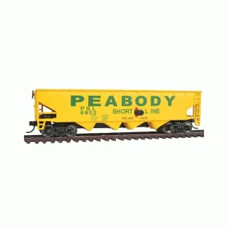 Trains | Walthers 931-1658 HO Peabody Offset Quad Hopper #6802 - Ready To Run - Your Source for Gaming Essentials