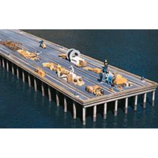 Trains | Walthers 933-3154 HO Pier Add-On Structure Building Kit - Your Source for Gaming Essentials