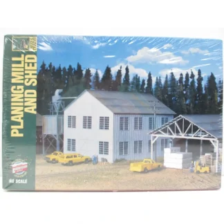 Trains | Walthers 933-3059 HO Planing Mill and Shed Industrial Structure Building Kit - Your Source for Gaming Essentials