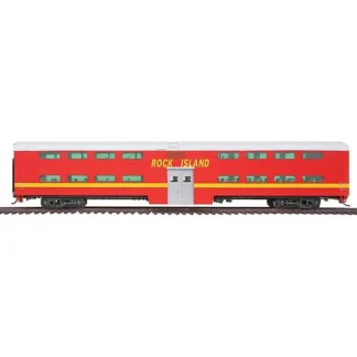 Trains | Walthers 920-16522 HO Rock Island 85' Pullman-Standard Bi-Level Commuter Cab Car - Your Source for Gaming Essentials